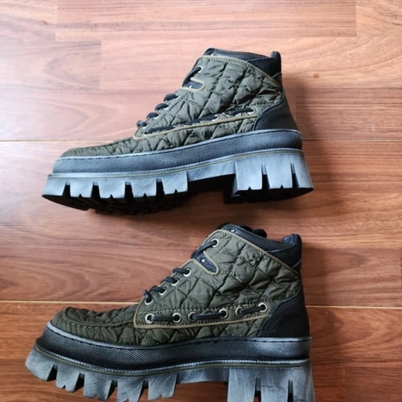 Free People Quilted Dawn Hiking Boot 38/8 NIB - Picture 6 of 11